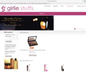 Girliestuffs.com(Best Makeup and Skincare Store) Screenshot
