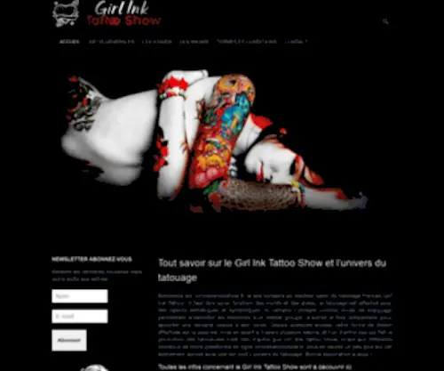 Girlinktattooshow.fr(Girlinktattooshow) Screenshot