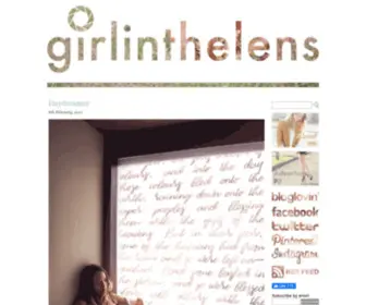 Girlinthelens.com(Girl in the Lens) Screenshot