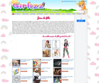 Girlizz.com(Jeux de fille gratuit) Screenshot