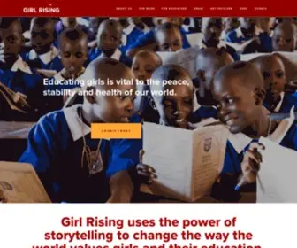 Girlrising.com(Girl Rising) Screenshot