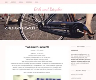 Girlsandbicycles.ca(Girls and Bicycles) Screenshot