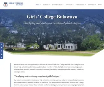 Girlscollegebulawayo.org(Girls' College Bulawayo) Screenshot