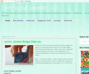 Girlscoutleader101.com(Girlscoutleader 101) Screenshot