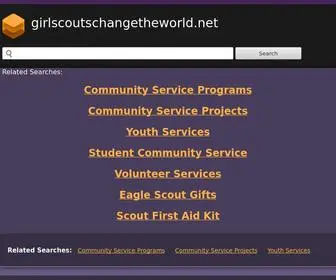 GirlscoutschangetheWorld.net(GirlscoutschangetheWorld) Screenshot