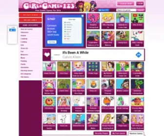 Girlsgames123.com(Girl Games) Screenshot