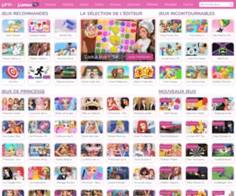 Girlsgogames.fr(Jeux de filles) Screenshot