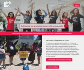 Girlsinc-Alameda.org(Girls Inc) Screenshot