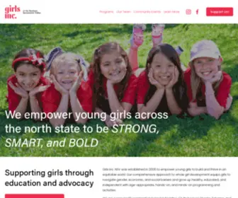 Girlsincnsv.org(Girls Inc) Screenshot