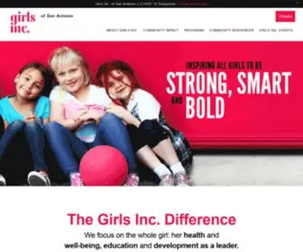 Girlsincsa.org(Girls Inc) Screenshot