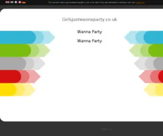 Girlsjustwannaparty.co.uk(Parties) Screenshot