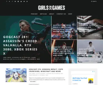 Girlsongames.ca(Girls on Games) Screenshot