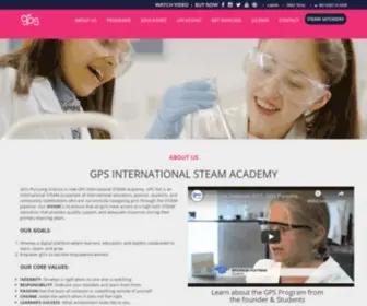 Girlspursuingscience.com(Girls Pursuing Science) Screenshot