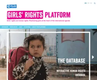 Girlsrightsplatform.org(Girls Rights Platform) Screenshot