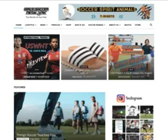 Girlssoccernetwork.com(Girls Soccer Network) Screenshot