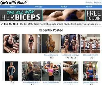 Girlswithmuscle.com(This site) Screenshot