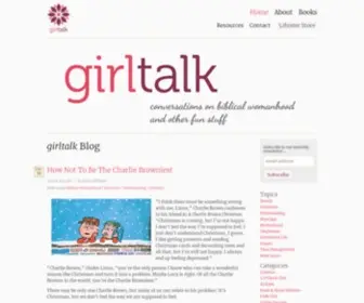 Girltalkhome.com(Girltalk) Screenshot