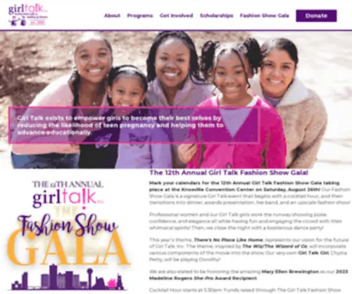 Girltalkinc.com(Girl Talk) Screenshot