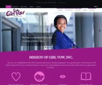 Girlvow.org(Girl Vow) Screenshot