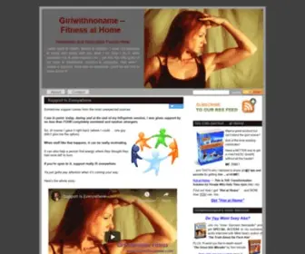 Girlwithnoname.com(Home Based Workouts) Screenshot