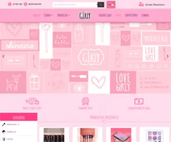 Girlymaquillaje.com(Tienda de belleza online) Screenshot