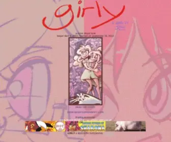 Girlyyy.com(An online digital internet webcomic) Screenshot