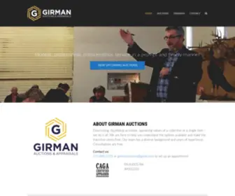 Girmanauctions.com(Girman Auctions) Screenshot