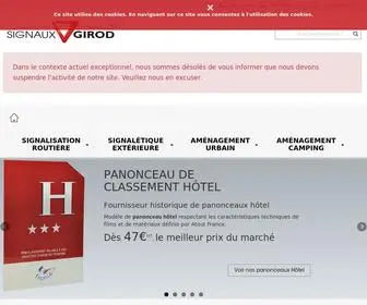 Girod-Signalisation.com(Girod Signalisation) Screenshot