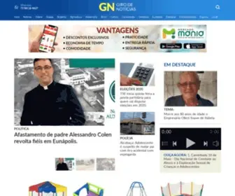 Girodenoticias.com(Giro de Notícias) Screenshot