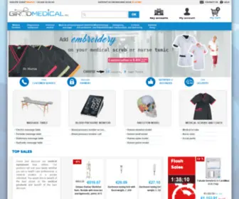 Girodmedical.eu(Top medical supplies at lowest price on) Screenshot