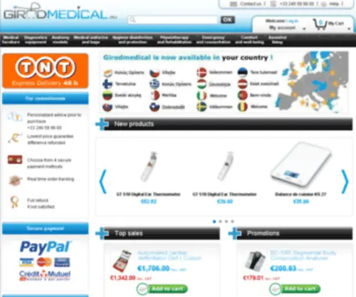 Girodmedical.sk(Girodmedical) Screenshot