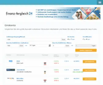 Girokonto24.de(Willkommen) Screenshot