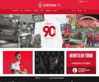 Gironafc.cat(Girona FC) Screenshot