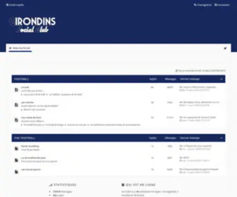 Girondinsocial.club(Page d’index) Screenshot