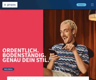 Giropay.de(Online bezahlen mit giropay) Screenshot