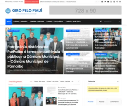 Giropelopiaui.com.br(Notícias) Screenshot