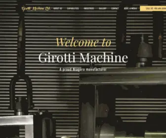 Girottimachine.com(Girotti Machine) Screenshot