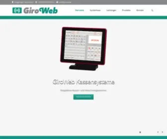 Giroweb.de(Startseite der GiroWeb Süd GmbH Website) Screenshot