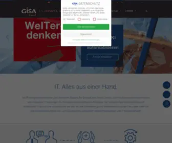 Gisa-Halle.de(Servicedesk) Screenshot