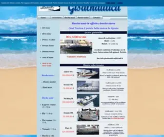 Gisalnautica.it(Barche usate in vendita) Screenshot