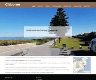 Gisborne.co.nz(Gisborne City New Zealand) Screenshot