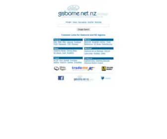 Gisborne.net.nz(Google) Screenshot