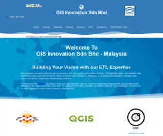 Gis.com.my(GIS Innovation Sdn Bhd) Screenshot