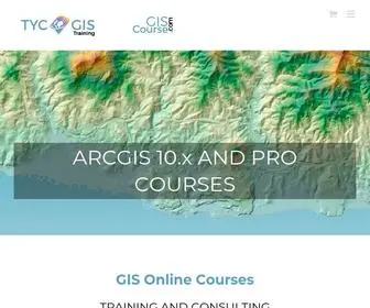Giscourse.com(GIS ONLINE COURSES) Screenshot