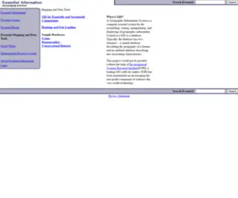 Gisdatabank.org(Mapping and Data Tools) Screenshot