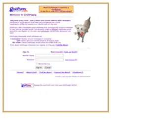 Gishpuppy.com(Disposable email) Screenshot