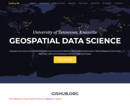 Gishub.org(Qiusheng Wu) Screenshot