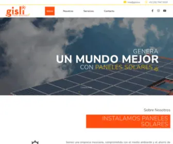 Gisli.mx(Paneles Solares Monterrey) Screenshot