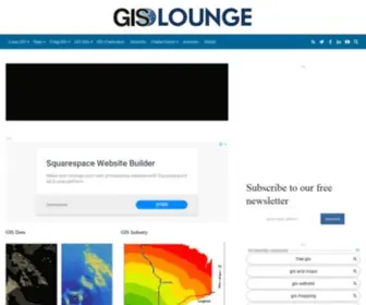 Gislounge.com(GIS Lounge) Screenshot