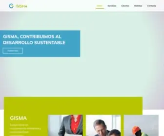 Gisma.cl(Gestión ambiental) Screenshot